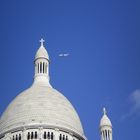 Sacré coeur et avion