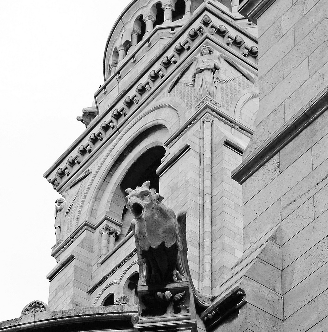 Sacré Coeur, Gargouille