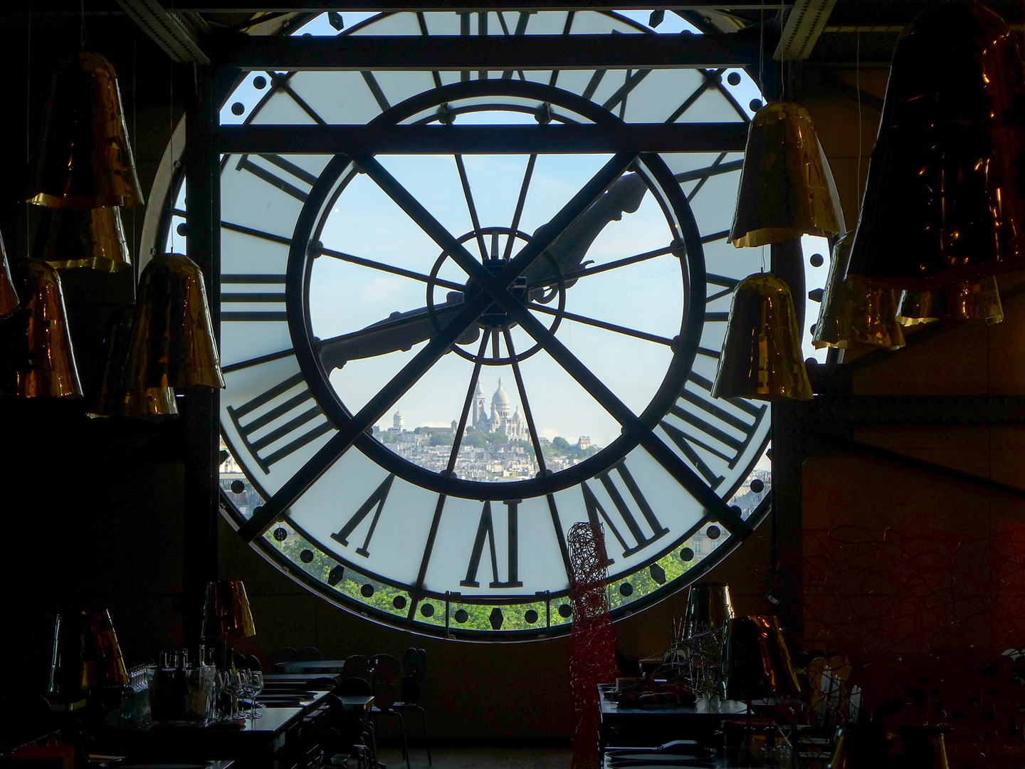 Sacré Coeur gesehen aus dem Musée d‘Orsay