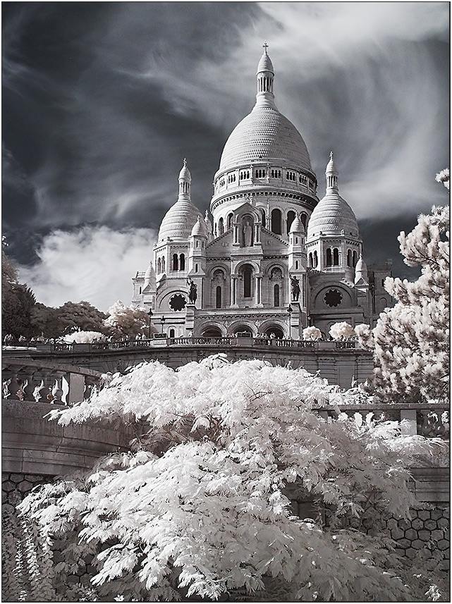 Sacre Coeur in Infrarot