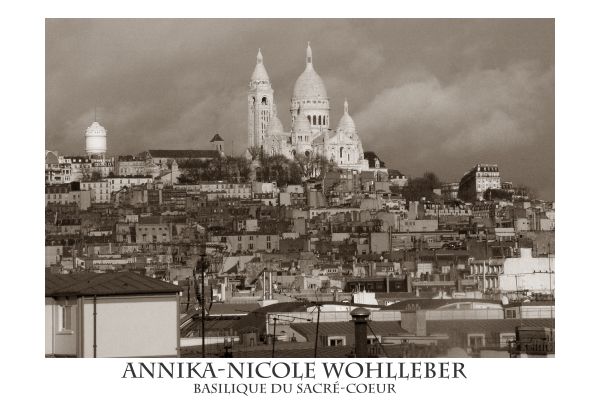 Sacré-Coeur in Paris von Annika-Nicole Wohlleber 