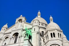 Sacré Coeur mit Reiter