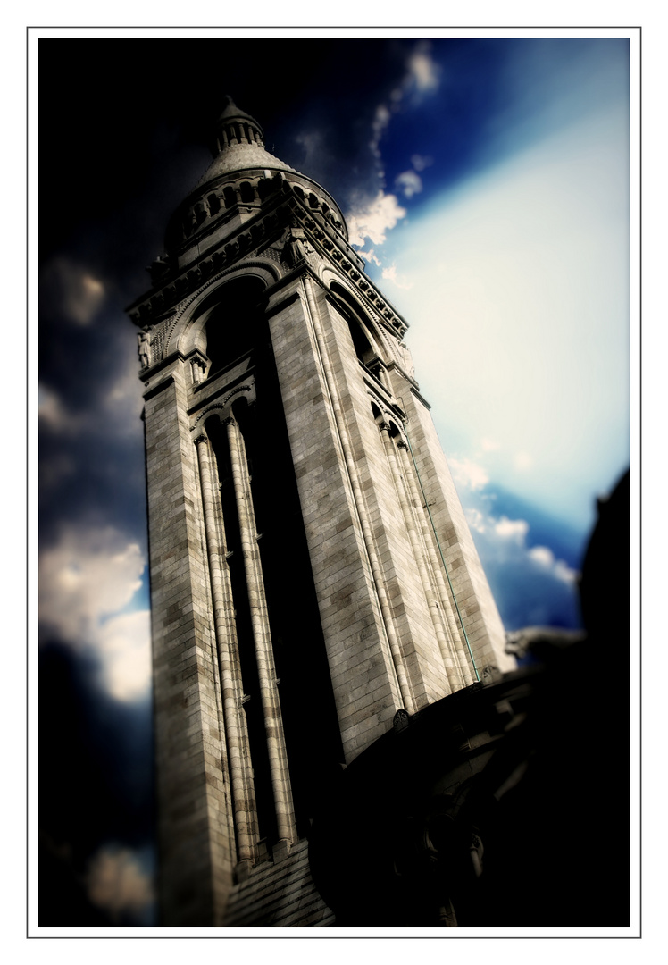 Sacre Coeur Paris, create and edited by www.fotoshooting-schmidt-leipzig.com