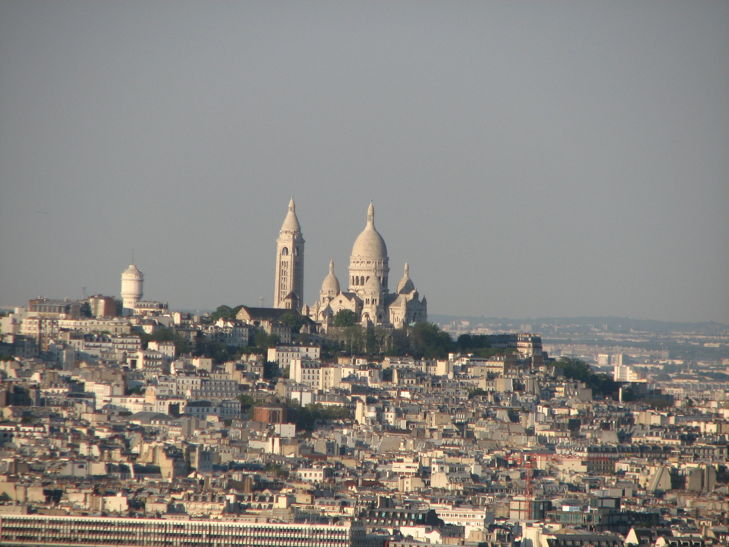 sacre coeur Paris vom eiffelturm