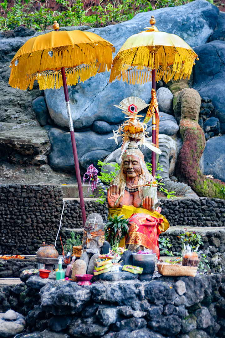 Sacrifice altar in Taman Beji Griya