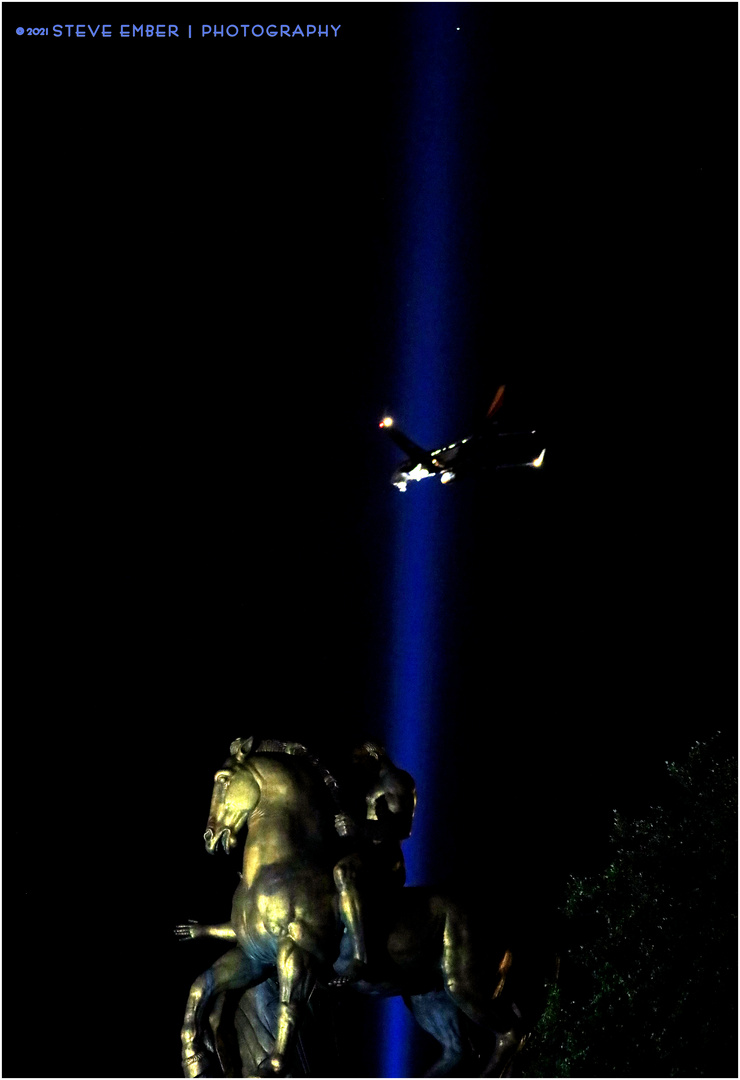 Sacrifice and Tower of Light No.2 - A 9/11 Moment