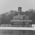 Sacrower Heilandskirche letzten Februar