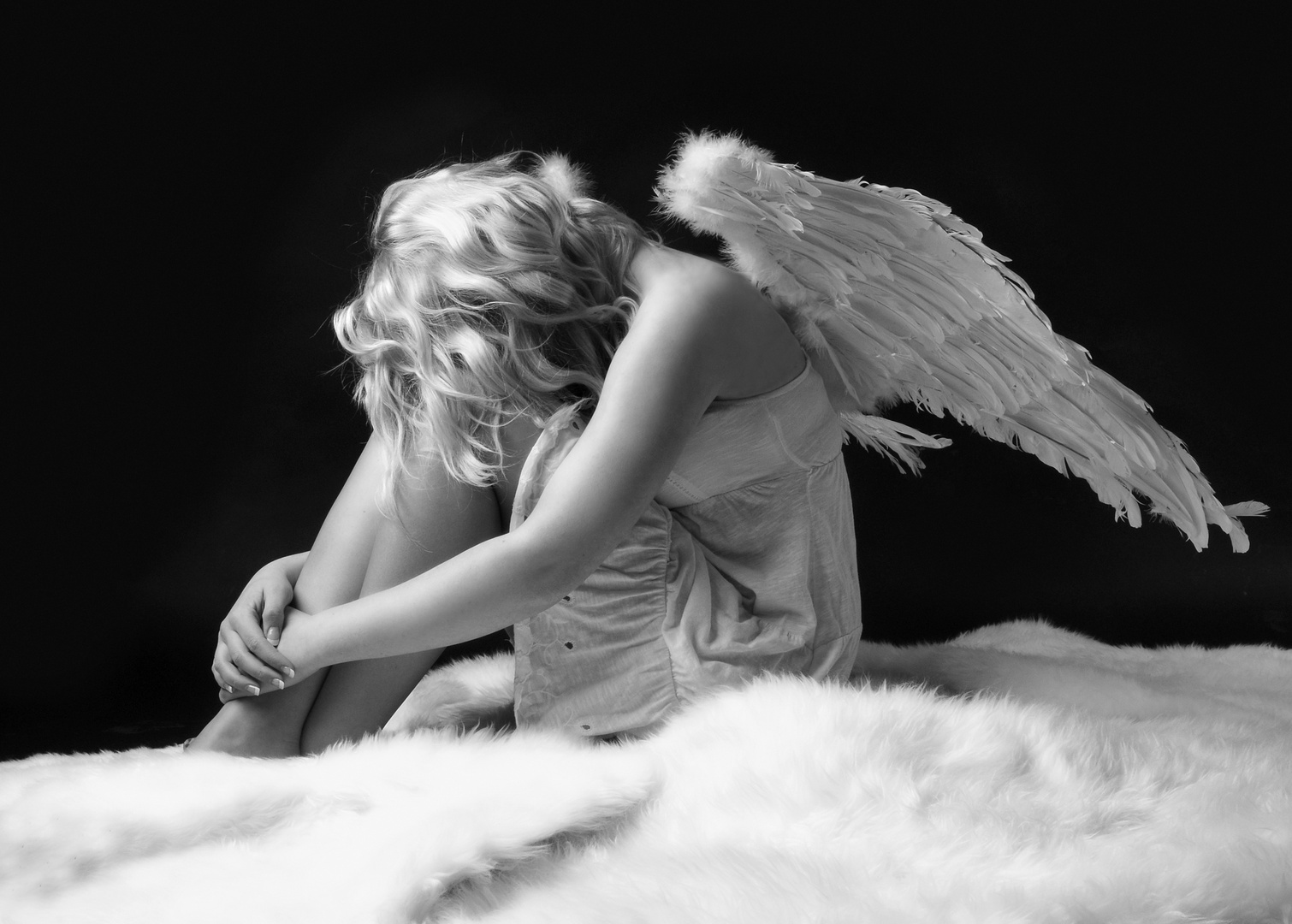 Sad  Angel ...