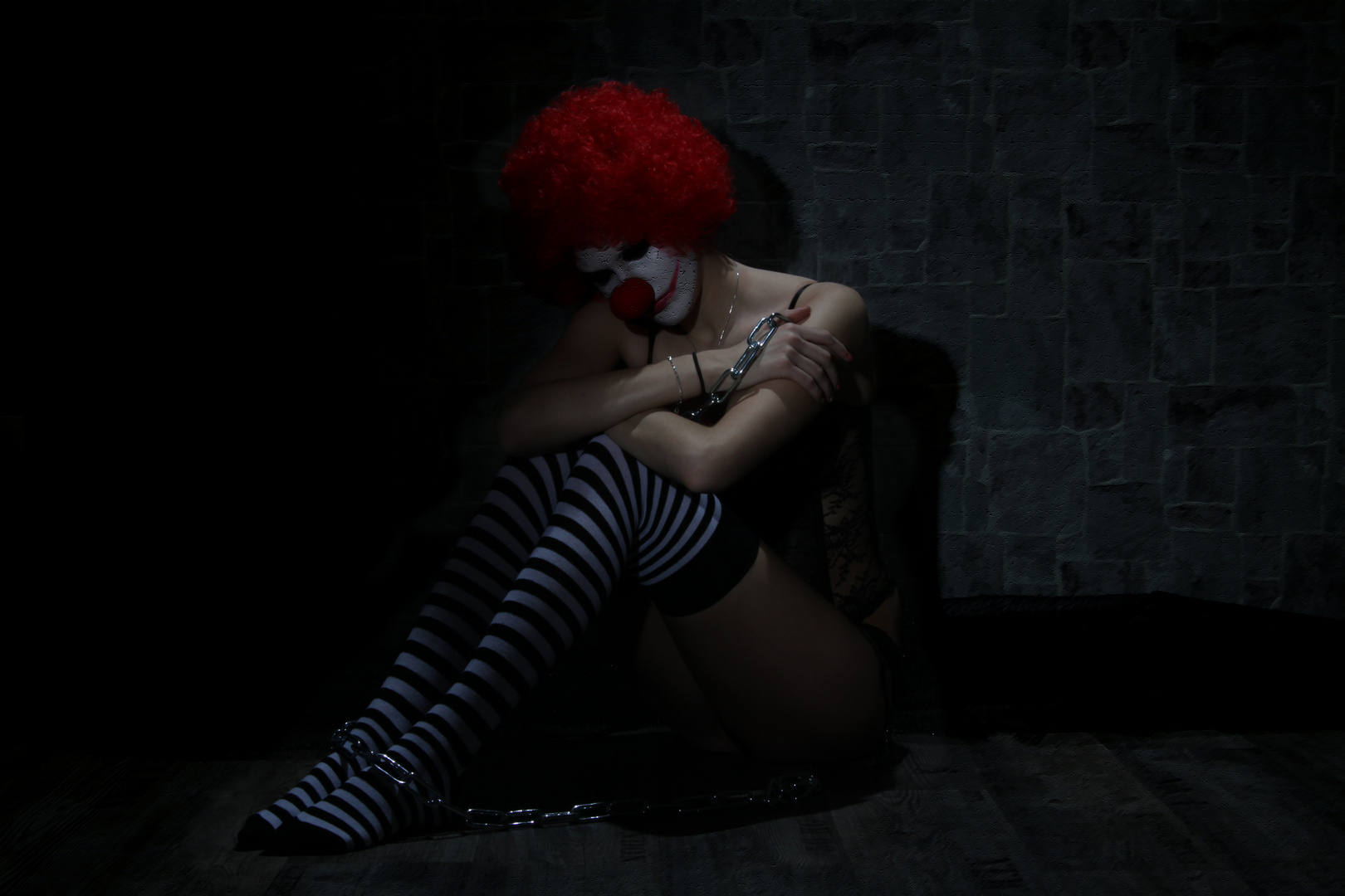 sad clown