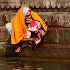 Sadhu am Ganges