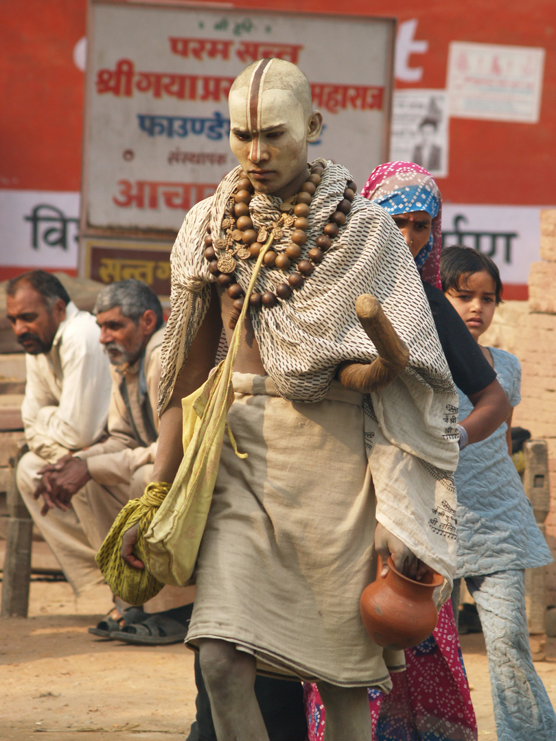 Sadhu auf Pilgerweg