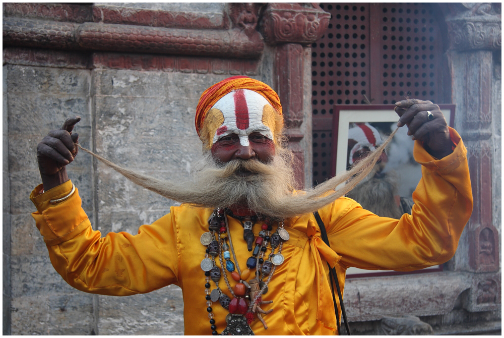 Sadhu aus Pashupatinath, Tal von Kathmandu, Nepal