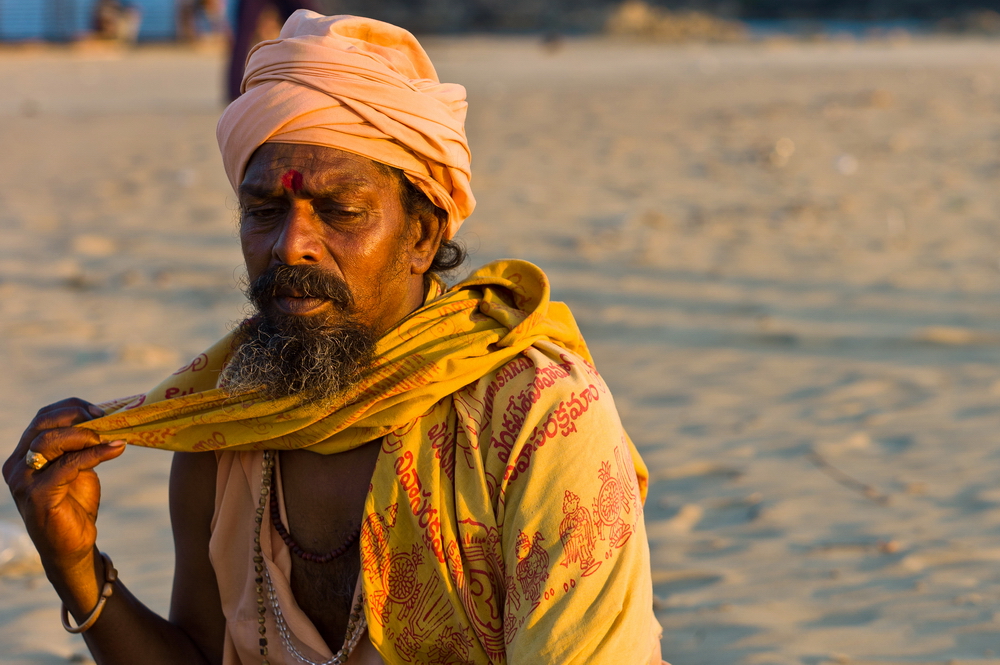 Sadhu im Licht ;-) ...