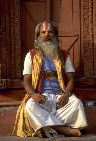 Sadhu in Kathmandu