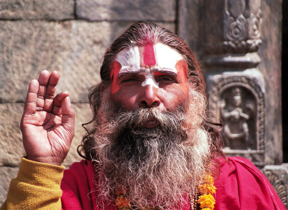 Sadhu in Kathmandu, Nepal