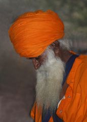 Sadhu in Orange