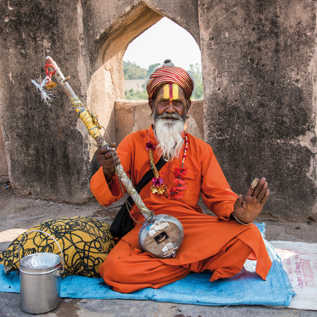 Sadhu in Orchha