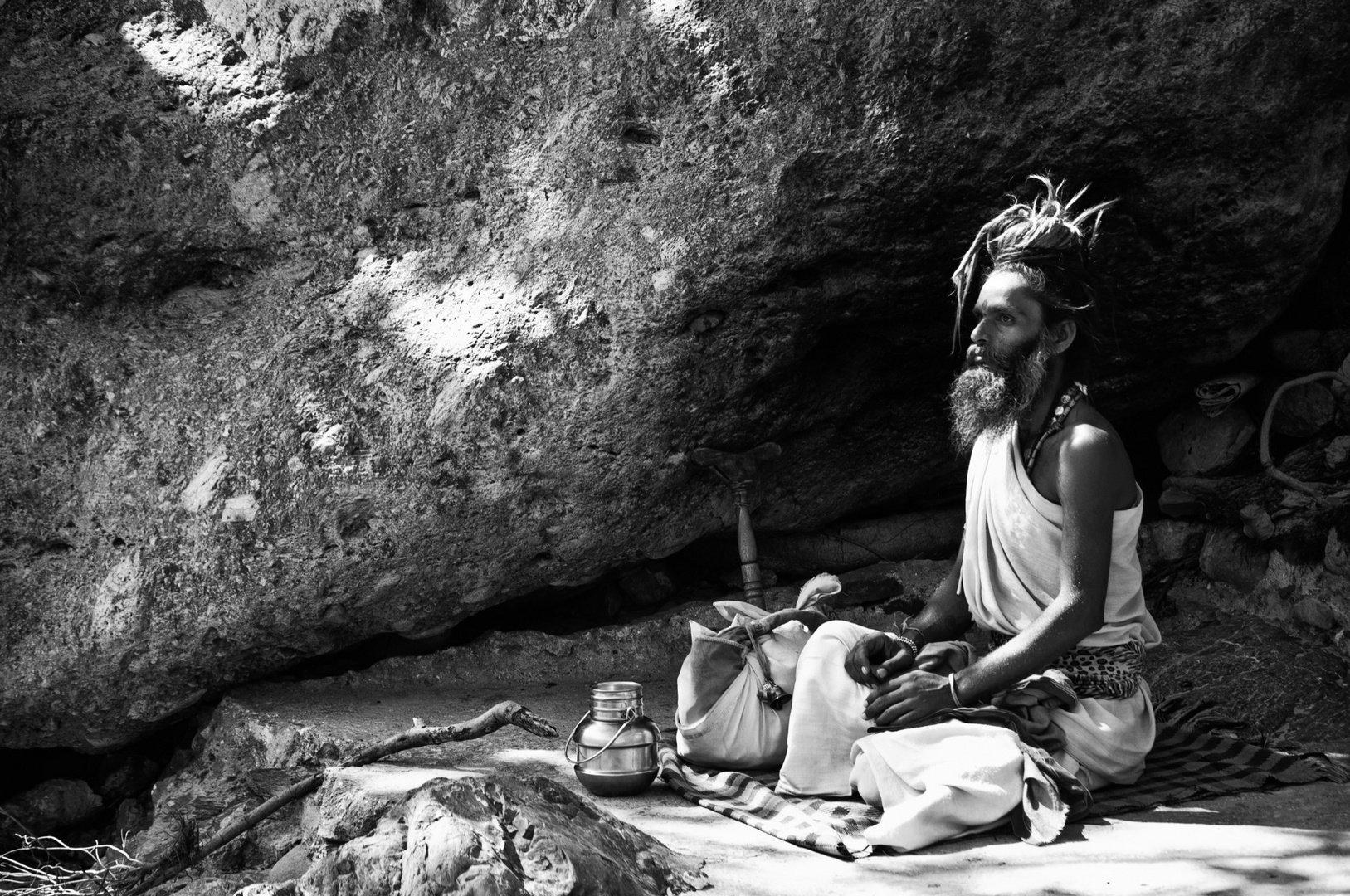 Sadhu in Rishikesh