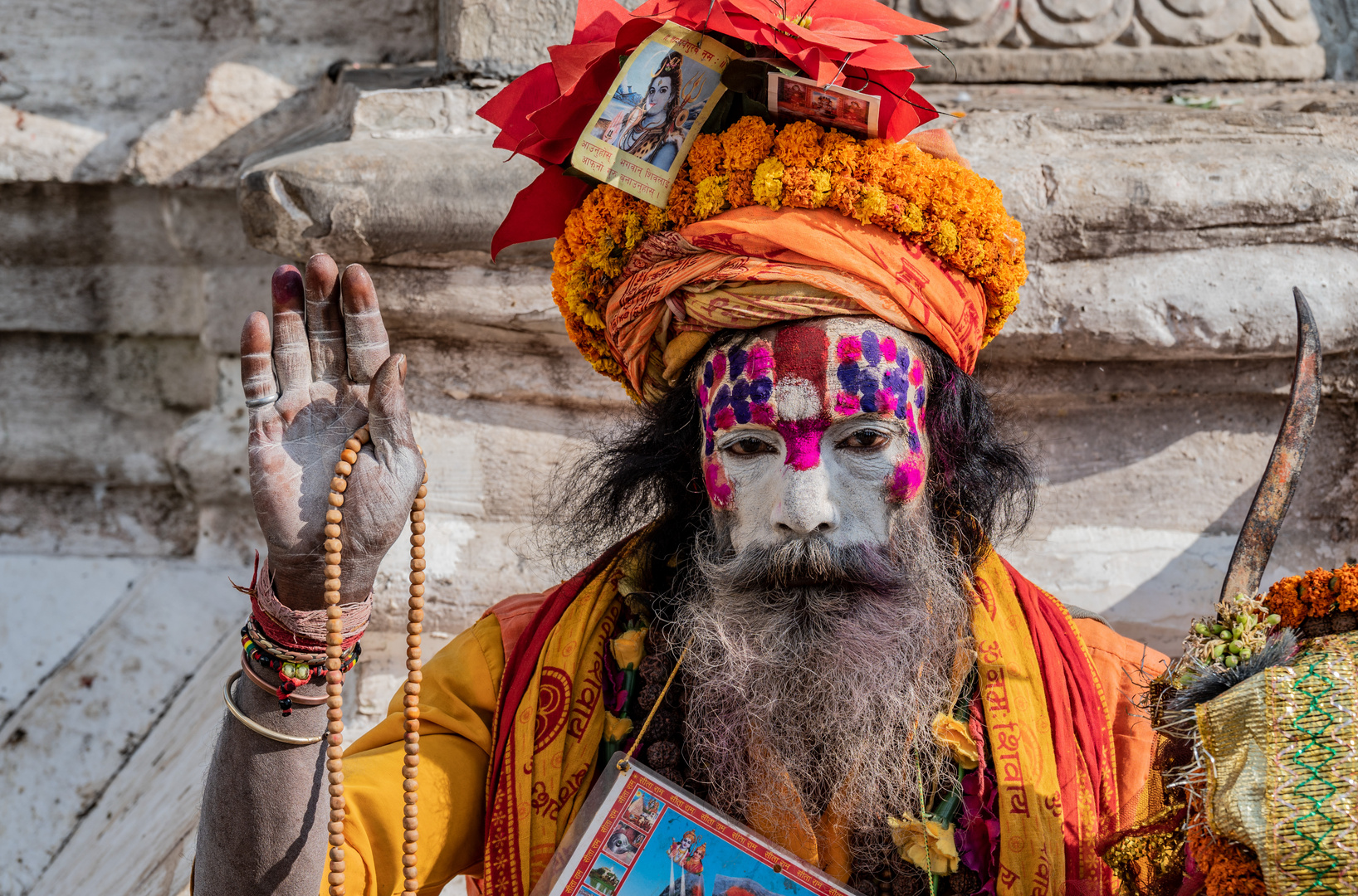 Sadhu in Swayambhunath