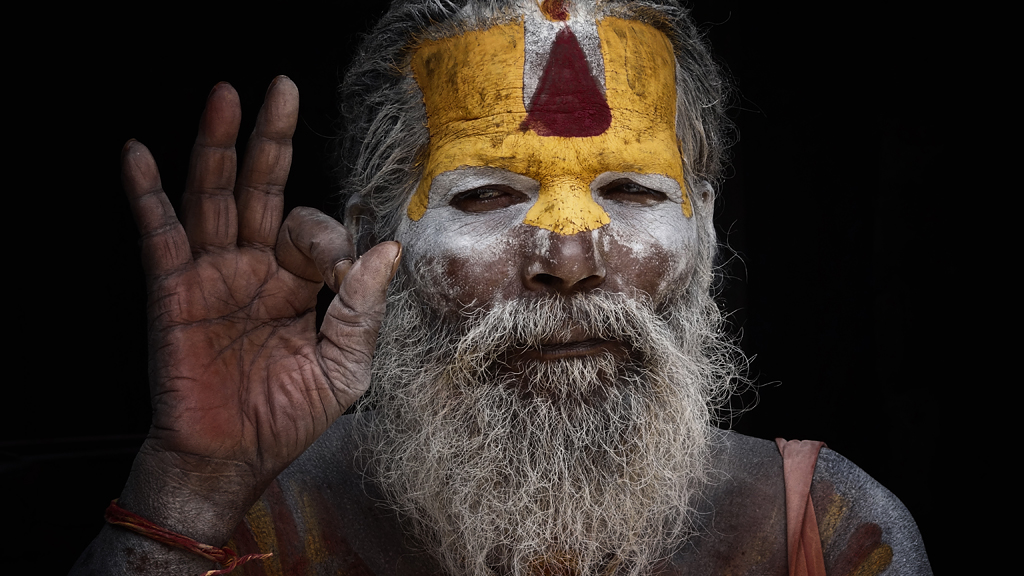 Sadhu, Kathmandu - Chinmudra