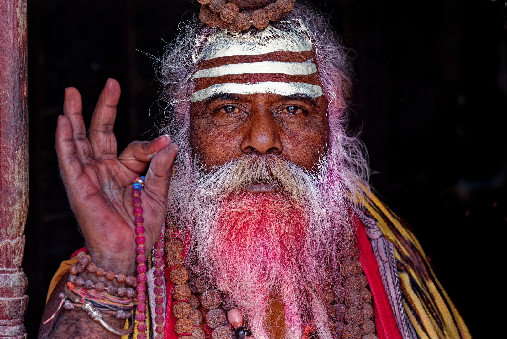 Sadhu von Pashupatinath, Kathmandu/Nepal