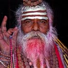 Sadhu von Pashupatinath, Kathmandu/Nepal