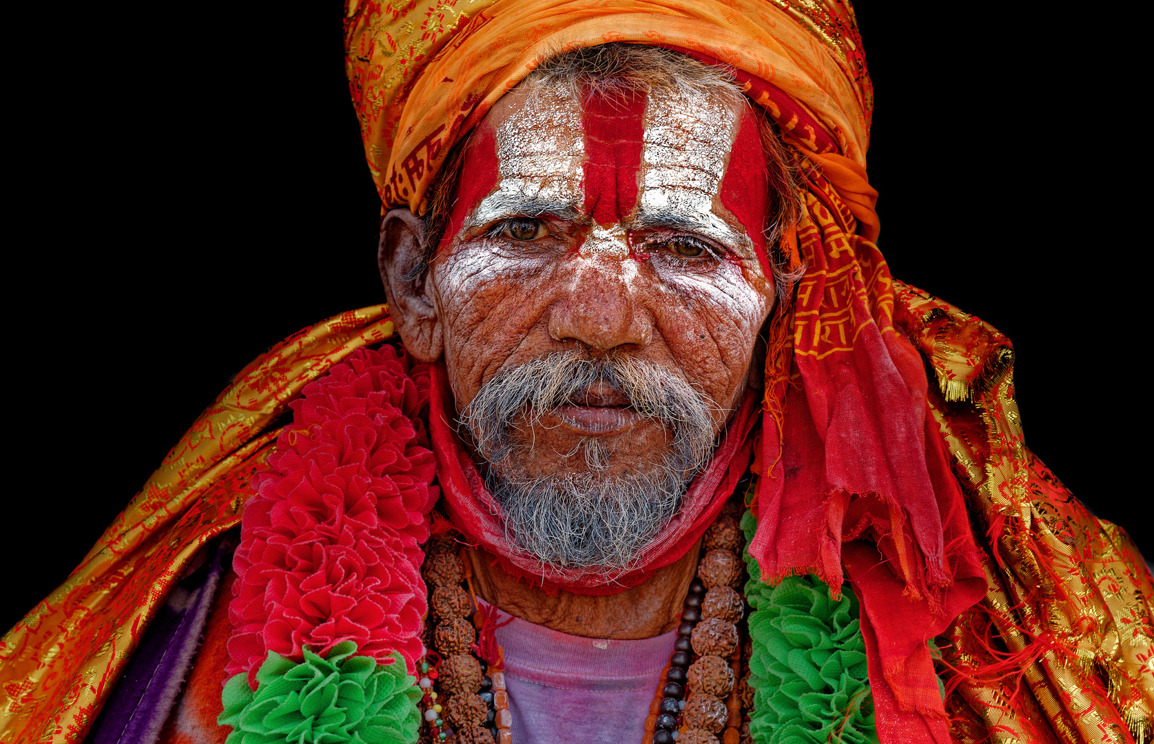 Sadhu von Pashupatinath, Kathmandu/Nepal