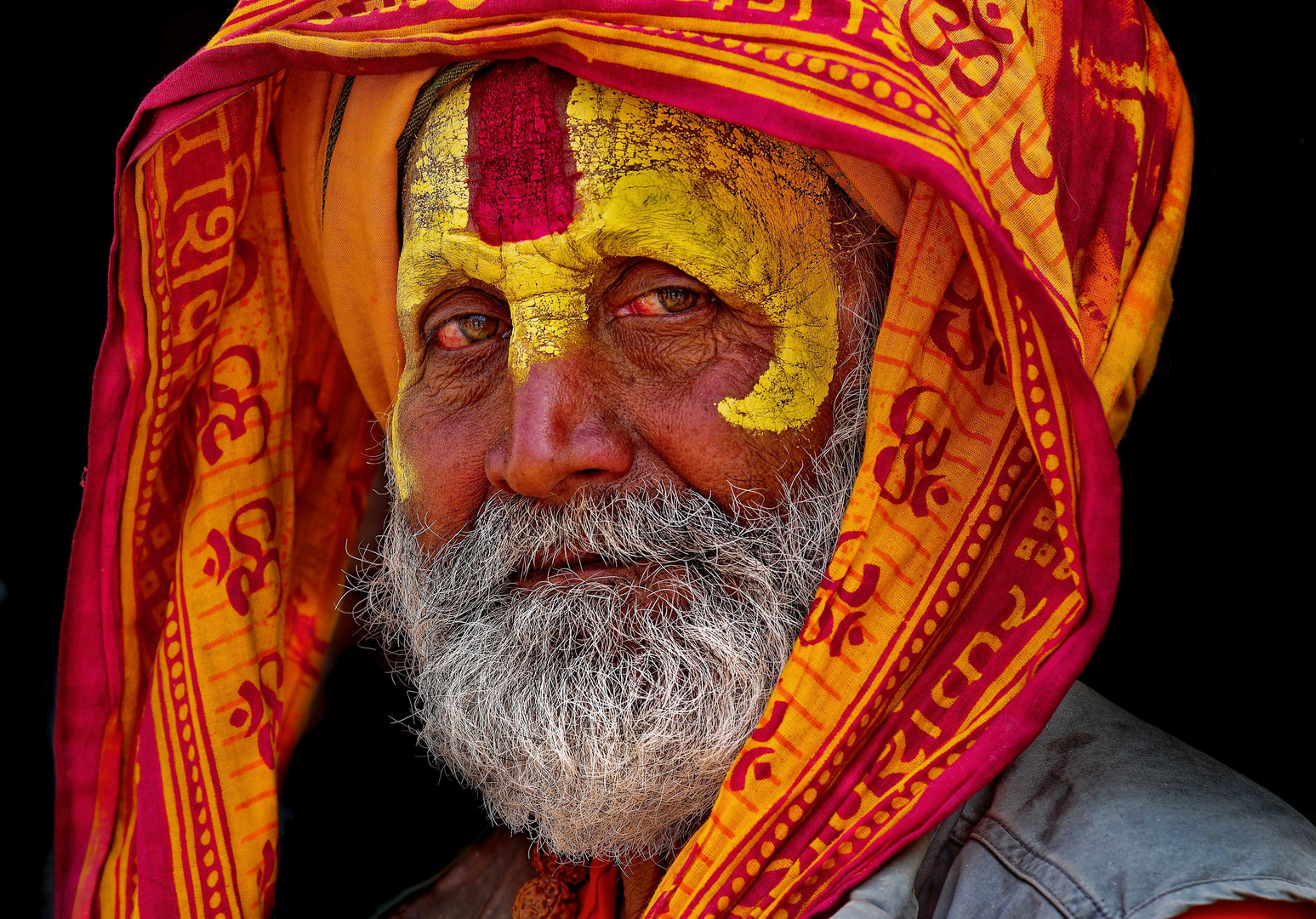 Sadhu von Pashupatinath, Kathmandu/Nepal