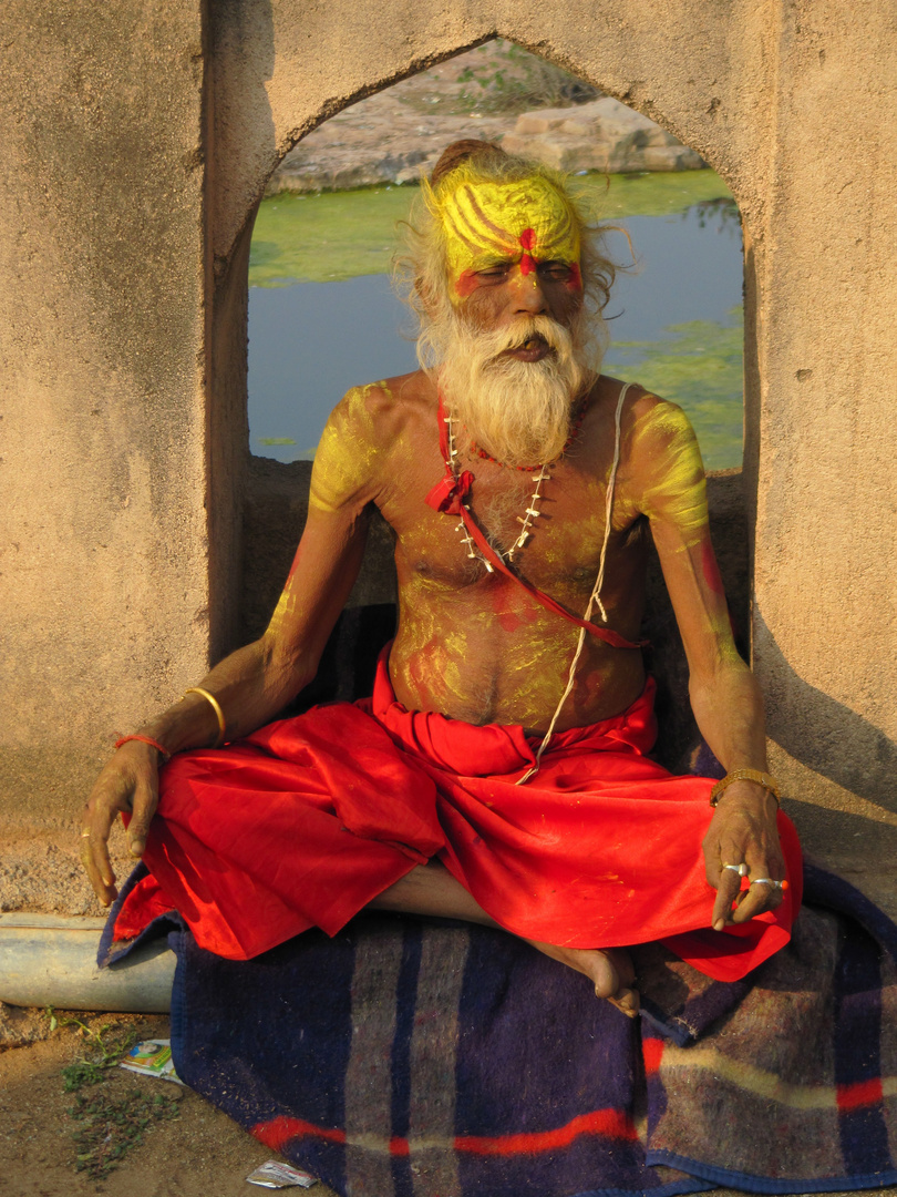 Sadhus in Agra