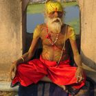 Sadhus in Agra