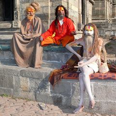 Sadhu's in Kathmandu