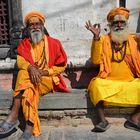 Sadhus in Pashupatinath