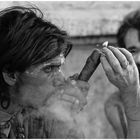 Sadhus in Pashupatinath (s/w), Tal von Kathmandu, Nepal