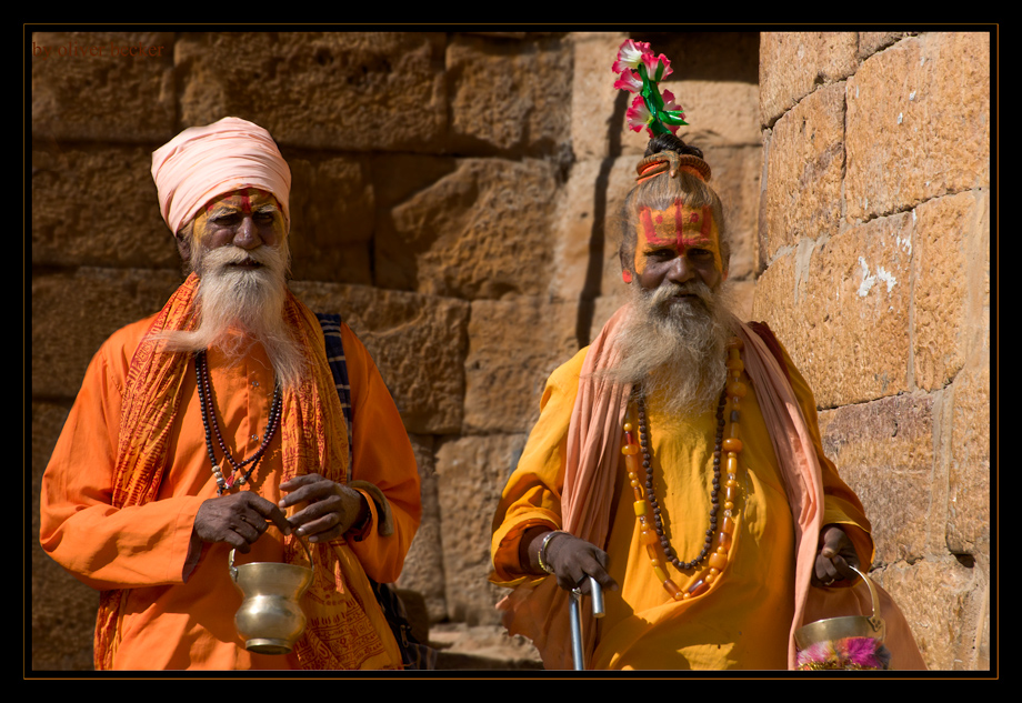 Sadhus oder Gaukler