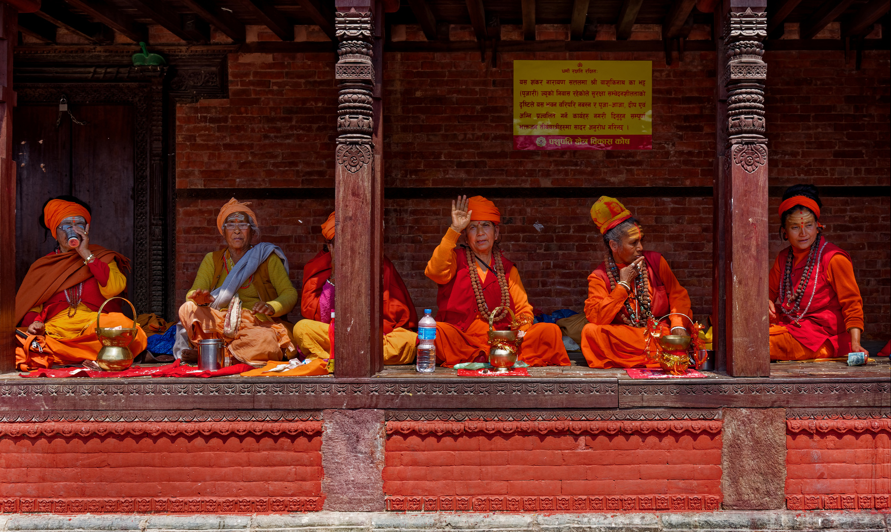 Sadhvi in Pashupatinath, Kathmandu/Nepal