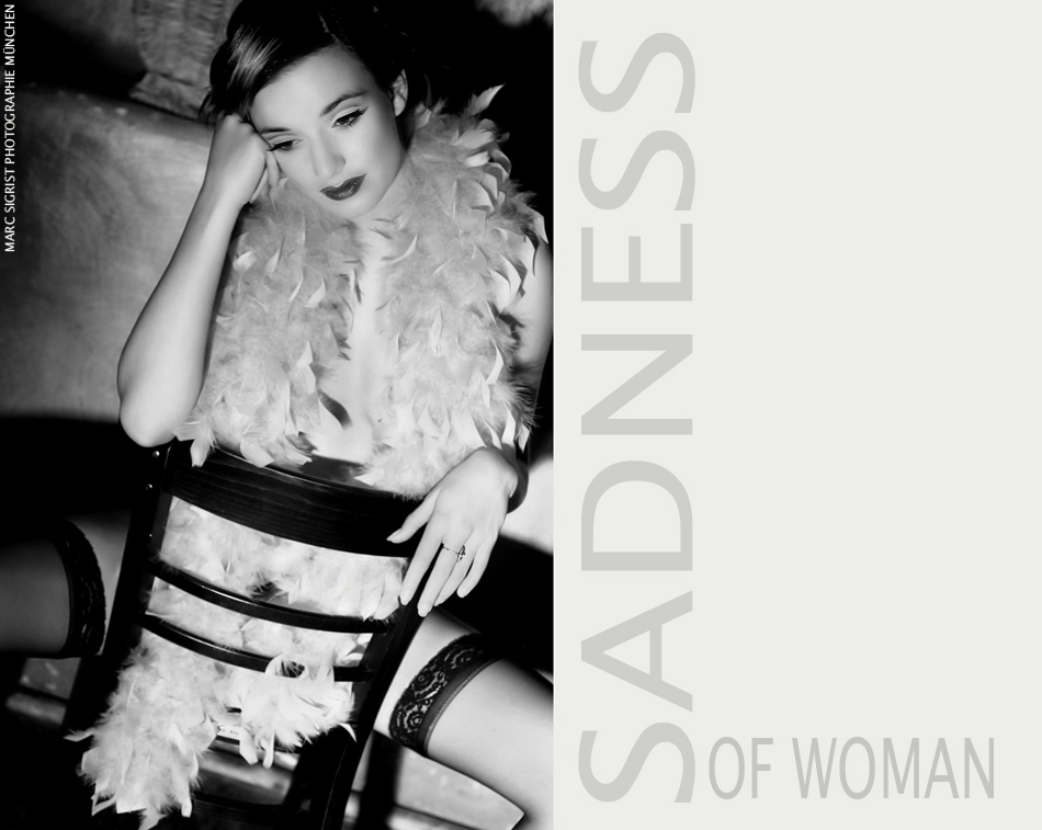 sadness of woman