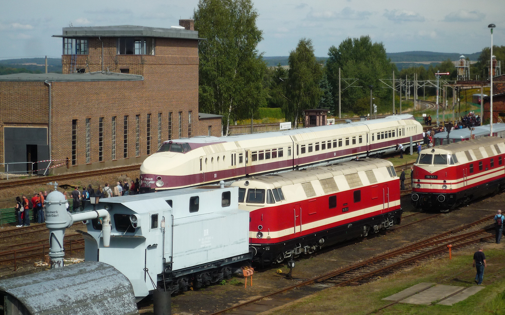 Sächs. Eisenbahnmuseum Chemnitz Heizhausfest 28.-30.8.