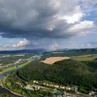 Sächsiche Schweiz - Blick vom Lilienstein