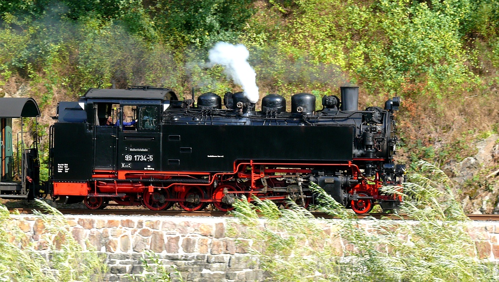 Sächsische Dampflokomotive  99 1734-5