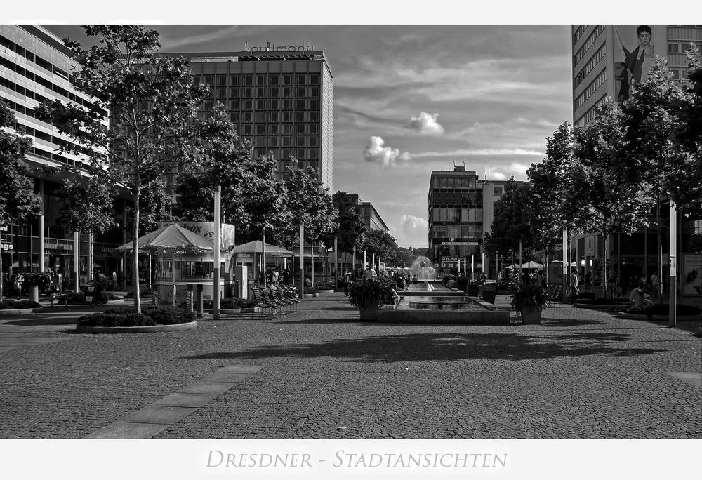 Sächsische Impressionen " das moderne Dresden...."