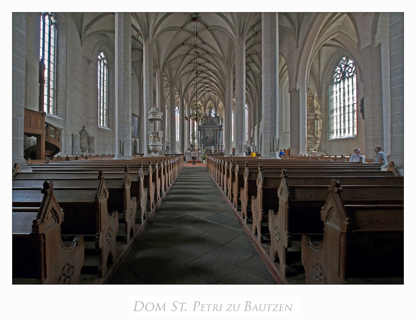 Sächsische Impressionen " Der Dom St. Petri zu Bautzen...."