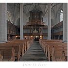 Sächsische Impressionen " der Dom zu Bautzen....Orgel...."