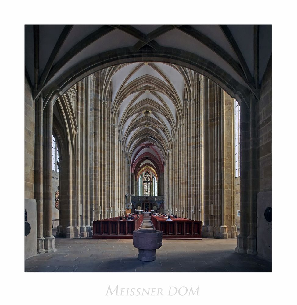 Sächsische Impressionen " der Dom zu Meißen...."