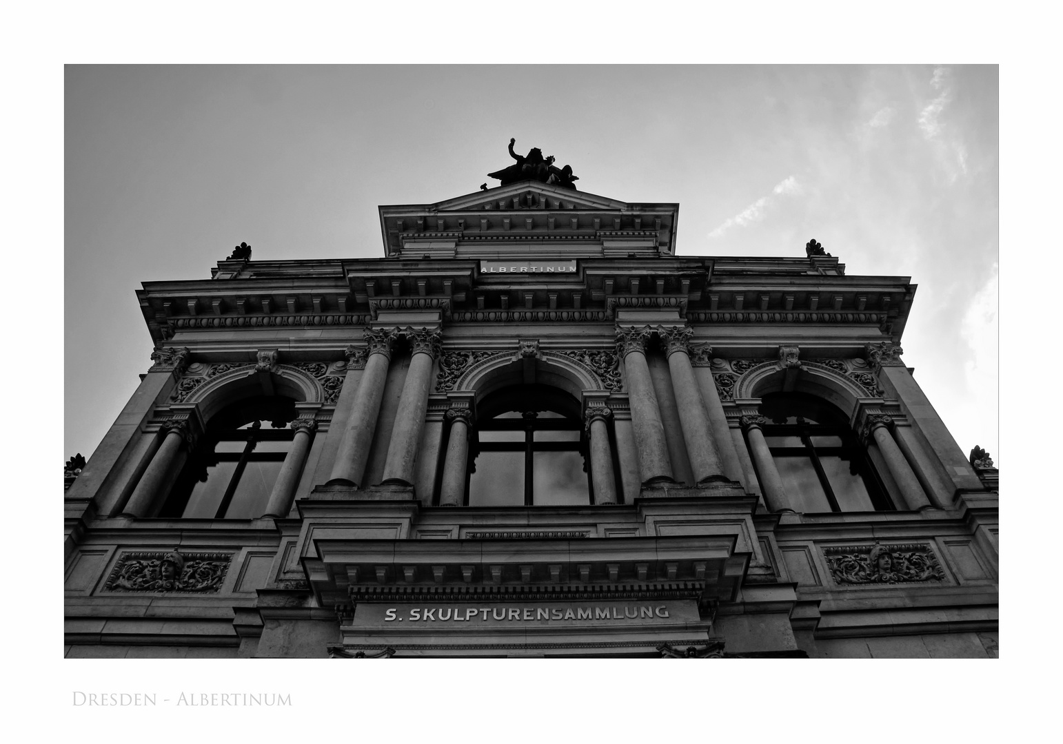 Sächsische Impressionen " Dresden - das Albertinum aus meiner Sicht.... "