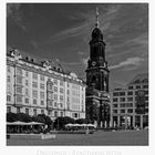 Sächsische Impressionen " Dresden - der Altmarkt, mit blick zur Kreuzkirche....