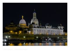 Sächsische Impressionen " Dresden - der Blick, auf die Akademie der Künste"