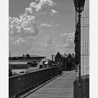 Sächsische Impressionen " Dresden - der Blick vom Blauen Wunder aus meiner Sicht...."