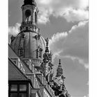 Sächsische Impressionen " Dresden - der Blick, zur Frauenkirche aus meiner Sicht "