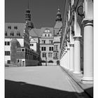 Sächsische Impressionen " Dresden - der Stallhof aus meiner Sicht.. "