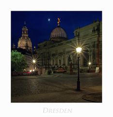 Sächsische Impressionen " Dresdner - Stadtansichten, bei Nacht***********.... "